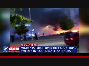 スウェーデンで移民が車１００台燃やす