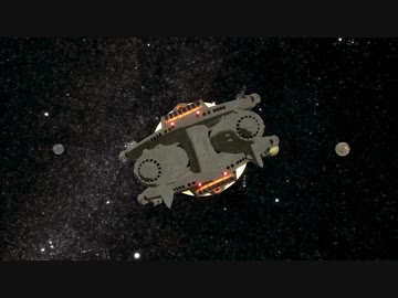 回るバルゼー空母　