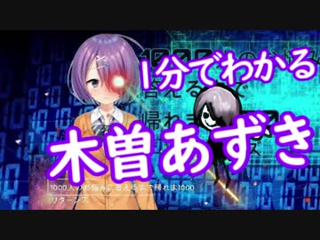 1分でわかる 木曽あずき【アイドル部】