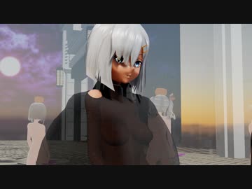 【Ray-mmd】シースルーマント三人組でHappy Halloween