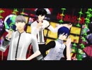 [MMD] ペルソナ345主人公で 桃源恋歌