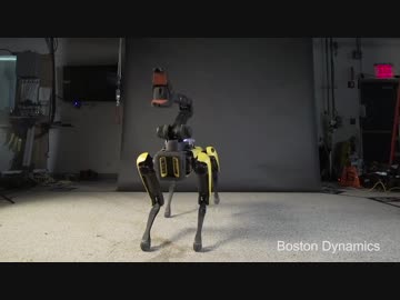 Boston Dynamics社の4足歩行ロボ、マイケル・ジャクソン並にダンシング。