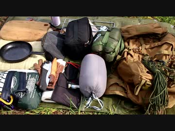 はじめてのバックパックキャンプ【装備紹介＆設営】