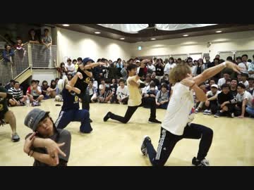 アニソンクルーダンスバトル『アキバナ・ファミリアvol.2』BEST4第一試合