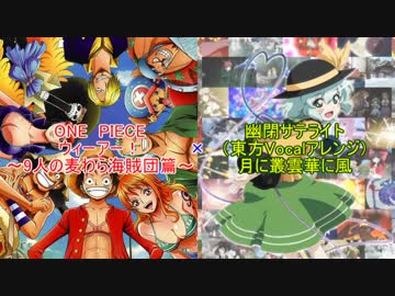 【ウィーアー！～９人の麦わら海賊団篇～】混ぜてみた第1.5弾【月に叢雲華に風】