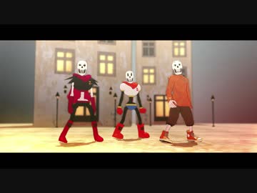【MMD】Creep【Undertale】【AU】