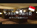 初めての海外　シンガポール旅行記　#9チャンギ空港シルバークリスラウンジ