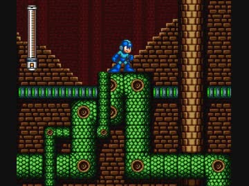 ロックマン7音源でスネークマンステージ