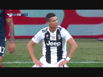 C・ロナウド2戦連続弾で5点目 《18-19セリエA：第9節》 ユヴェントス vs ジェノア