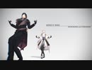 【MMD刀剣乱舞】エフェクトテストなwomanizer&うーまないざー【燭台切光忠・鶴丸国永】