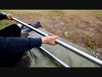 タープポール買い替えました【FIELDOOR アルミテントポール】