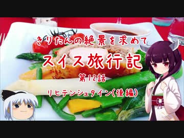 きりたんの絶景を求めて スイス旅行記 第12話ーリヒテンシュタイン（後半）