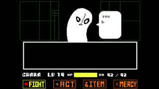 Undertale Enrage Napstablook (Fan-battle)