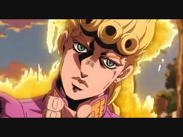 1分間ジョルノと無駄無駄する動画