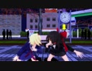 【東方MMD】パンダヒーロー【霊夢＆アリス】【ぱんつ注意】【1080p】【MMD】
