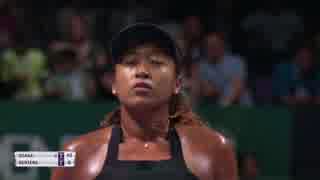 WTAファイナル　大坂なおみ vs ベルテンス 26.10.2018
