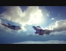 【Besiege】バニラで作る戦闘機"F-15C EAGLE" + 架空の前進翼機