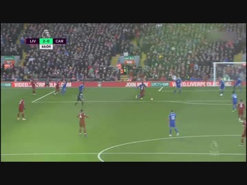 18-19EPL 第10節　リヴァプール × カーディフ・シティ
