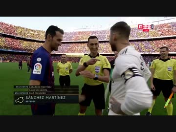 クラシコ 《18-19ラ・リーガ：第10節》 バルセロナ vs レアル・マドリード