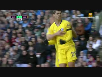 《18-19EPL：第10節》 バーンリー vs チェルシー