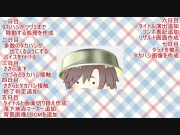 ボイロゲームジャム制作進行記録動画