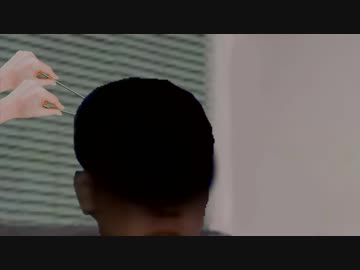 脳を弄られ無理やりインタビューをさせられる先輩