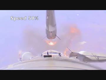 【Roscosmos提供】ソユーズMS-10：事故の瞬間