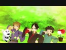 【MMD鬼徹】ハイファイレイヴァー【地獄極楽大運動会】
