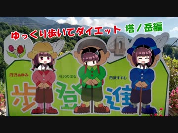 ゆっくり歩いてダイエット　塔ノ岳編