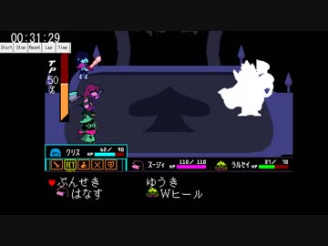 {RTA}Deltarune True Pacifist/New Game+ any%36分44秒