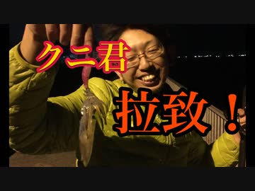飲み会帰りにヒイカ釣ってみた！【もっち釣動組合♪♯３７】