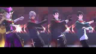 【ジャンル混合MMD】ハーフアップのお兄さんと友人で響喜乱舞【Fate＆文アル】