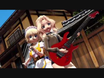 【MMDガルパン】まめる式隊長２人でタイムマシン 4Mbps