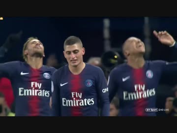 《18-19リーグアン：第12節》パリ・サンジェルマン vs リール