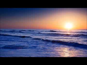 【癒し】穏やかな波の音《60分》（睡眠用BGM・作業用BGM）