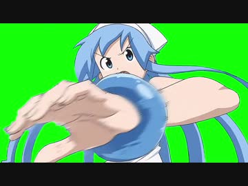 イカ娘のGB素材