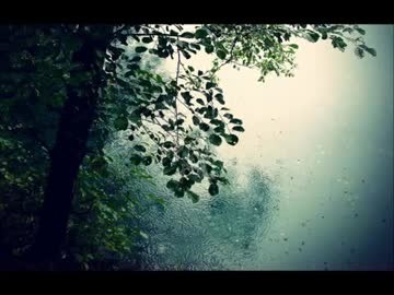 【癒し】黒板に文字を書く音と静かな雨の音《60分》（睡眠用BGM・作業用BGM）