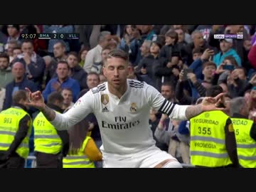 《18-19ラ・リーガ：第11節》 レアル・マドリード vs バリャドリード