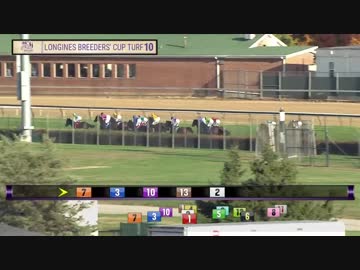 《凱旋門賞＆BCターフ　同年制覇は史上初！》2018/11/03 第35回 BCターフ（GⅠ）【エネイブル】