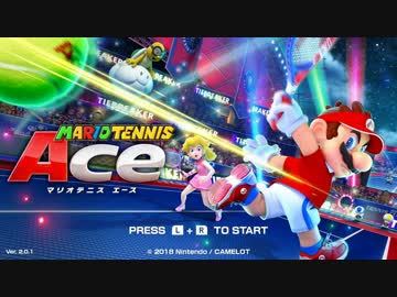 【実況】マリオテニヌエースでたわむれる Part1 チュートリアル