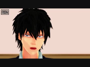 【MMD銀魂】イケメンコンビのイレヴンレイヴガール・再投稿【３Z 】