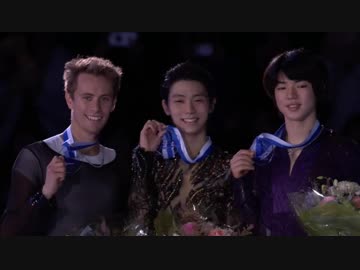 2018 GP Finland FS Victory Ceremony Men