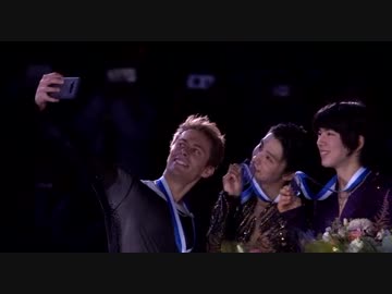 2018 GPヘルシンキ 男子シングル表彰式