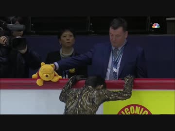 [NBC実況]羽生結弦 GP Helsinki 2018 FP