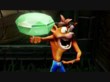 【クラッシュバンディクー】ブッとび３段もり！の１をプレイする part１３【実況】