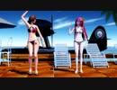 【MMD第二回STONE祭】『Shake It Off』STONE式 MeIKO・ LuKA (水着ver)