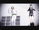 「おなかすいたぬき」【MMD ぴんた×ハマーダ】(カメラ配布)