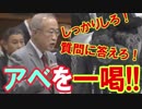 【立憲民主】有田議員アベの答弁の歯切れの悪さに一喝！しっかりしろ！【国士有田芳生】