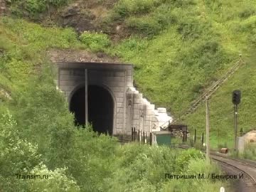 ロシアのディーゼル貨物列車