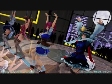 【東方MMD】 KiLLER LADY めーこま咲ｻﾞﾅ 【リク応答・ぱんつ注意】